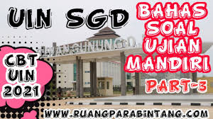 Try the suggestions below or type a new query above. Trik Cepat Bahas Soal Ujian Cbt Mandiri Uin Sunan Gunung Djati 2016 Tpu Part 1 Youtube