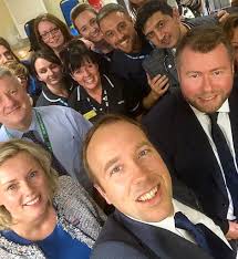 Hancock said care homes had done amazing work during the crisis and rejected labour calls to apologise for johnson's remark. Matt Hancock On Twitter Feeling The Love With Damienmooremp At Southport Hospital