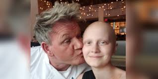 Teenage Girl, 13, with Ewing's Sarcoma Meets Gordon Ramsay at Hell's  Kitchen Restaurant