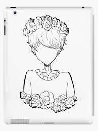 Anime Aesthetic Drawings Tumblr Aesthetics digital art drawing, watercolor aesthetic, flower, fictional character, cartoon png. contoh soal 2