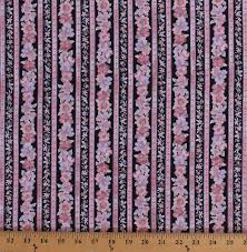 Spring flowers seamless pattern small floral pattern floral illustration and floral vector pattern flower pattern fabric. Cotton Floral Stripe Pink Purple Flowers Stripes On Charcoal Gray Woodside Blossom Cotton Fabric Print By The Yard Srk 17105 184charcoal