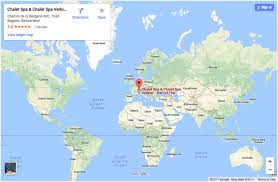 World Maps Chalet Spa Verbier