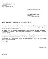 Cos'è e quando si invia. Mancato Superamento Del Periodo Di Prova Per Colf O Badanti Webcolf