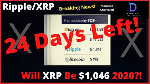 Discover the latest ripple predictions with. Ripple Xrp 2020 Wall Street Prediction 1 046 Xrp And The Usdollar Collapse Bitcoin News 365
