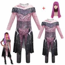 8 coloring pages descendants 3. Girls Women Queen Of Mean Descendants 3 Mal Bertha Maleficent Cosplay Audrey Costume Girls Halloween Party Clothing 3d Jumpsuits Girls Costumes Aliexpress