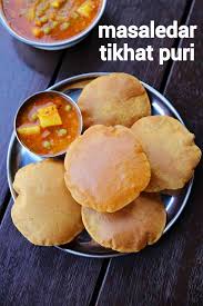 Masala Poori Recipe Tikhat Poori Tikhi Puri Masaledar Poori Recipe Indian Food Recipes Cooking Recipes Desserts Recipes