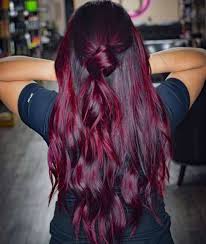 Black hair is often seen as a shade that's sexy, mysterious and dramatic. 50 Shades Of Burgundy Hair Color Dark Maroon Red Wine Red Violet