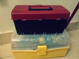 Alatan jahitan perlu dijaga dengan baik supaya selamat digunakan dan tahan lama. Bekas Simpanan Alat Jahitan Ceritera Si Gadis Biru