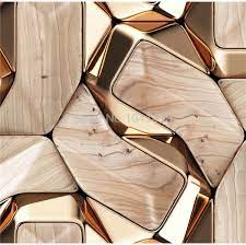 self adhesive mural wallpaper modern 3d abstract geometry gold metal pattern photo wall paper living room ktv waterproof canvas wallpapers aliexpress wallpaper modern mural wallpaper photo wall