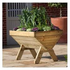 Wooden Plant Trough Raised Planters At Harrod Horticultural Outdoor Wooden Planters Plant Troughs Trough Planters