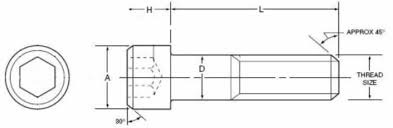 Stainless Steel Socket Head Cap Screw Manufacturer India