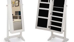 Check our etsy shop for standard trays or contact us for custom orders. 10 Free Standing Full Length Mirror With Jewelry Storage Inside A Fashion Blog