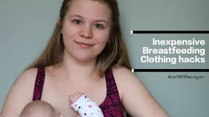 How to use your new diy nursing tank with snaps: Easy Breastfeeding Friendly Clothing Hacks