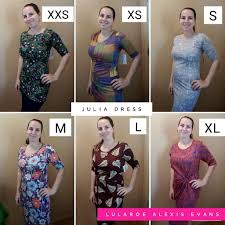 Lularoe Julia Sizing Comparison I M Typically A Size 2 4 When Sizing Up Into Larger Sizes You Can Style It Lularoe Julia Size Lularoe Styling Lularoe Julia