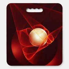 Protecting You Modern Abstract Red Fractal Art Seat Cushion Zazzle Com In 2020 Fractal Art Abstract Fractals