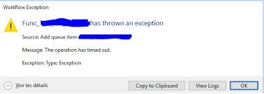 Orchestrator Issue The Operation Has Timed Out Help Uipath Community Forum