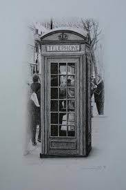 V dnešní době je toto číslo jistě mnohem menší, ale stejně tyto červené majáky potkáte, zvláště v londýně, na každém rohu. Londyn Telefonni Budka Kresba Tuzkou Aukro