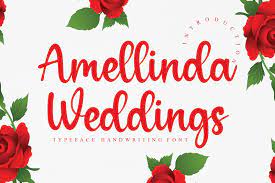 Hier können sie es kostenlos und ohne registrierung herunterladen. Amellinda Weddings Schriftart Dafont Com