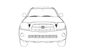 Los angeles drivers looking for a compact pickup love the toyota tacoma's ability to shift between work and play with ease. Tacoma Drawings Tacoma World