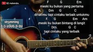 Jujur saja ku tak mampu chord. Kunci Gitar Cinta Terbaik Casandra Chord Gitar Mudah Youtube