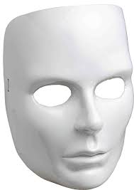 Amazonsmile Women S White Full Face Mask Clothing White Face Mask Gold Masquerade Mask Halloween Face Mask