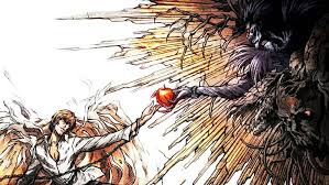 Death Note Wallpaper Death Note Yagami Light Ryuk The Creation Of Adam Hd Wallpaper Wallpaperbetter