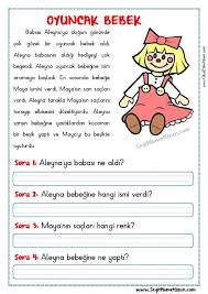 Okuma Anlama Metni Oyuncak Bebek Dogum Gunu Okuma Anlama Metni Ozgun Bir Calisma Olarak Pdf Formatinda Hazirlanmistir Sitede Okuma Okuma Calismasi Ogrenme