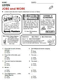 Jobs And Work All Things Topics English Vocabulary Activities Job Esl Teaching Resources