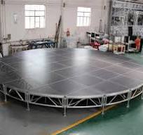 Aluminum Wedding Stage Semi Circle Stage Platform - Wedding ...