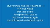 Dear diary, what words do we use to defuse a suitor with the brains of a boot and the morals of a looter? You Re Welcome Heathers West End Cast Lyrics Youtube