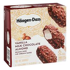 / ˈ h ɑː ɡ ə n d æ s /, uk: Haagen Dazs Ice Cream Bars Vanilla Milk Chocolate Almond 6 1 85 Fl Oz Safeway