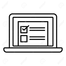 Get free survey icons in ios, material, windows and other design styles for web, mobile, and graphic design projects. Laptop Online Survey Icon Outline Laptop Online Survey Vector Royalty Free Cliparts Vectors And Stock Illustration Image 149788886