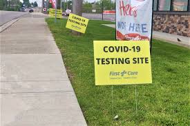 If the initial covid test is negative, the covid banner will remain in place pending a second negative result >24 hours from the first & further review. Optumserve Covid 19 Testing Site Opens At Bloomington National Guard Armory News Indiana Public Media