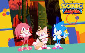 The initial menus of early demos. Artstation Sonic Mania Wallpaper Michael Peters Ii