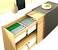 Wood 3 Drawer Cabinet