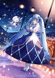 Hatsune Miku On Twitter Snow Miku 2021 Snow Miku Will Be Held Again This Winter The Main Visual Is By Necomi Necomi Info And The Theme Song Will Be By Heavenz Heavenzp