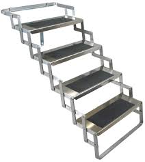 Since your steps go through so much during their life, it's. Brophy Camper Scissor Steps 4 Steps Aluminum Non Slip Tread 24 Wide 300 Lbs Brophy Rv And Camper Steps As24
