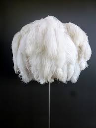 The ostrich feather lamp, edition piece. Namebright Coming Soon Feather Lamp Feather Decor Feather Art