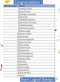 Capitalize first and last letter of each word in a line. Anshul Khandelwal On Twitter Paheli Competition 1 281 People Gave Right Answer Out Of Around 11 Thousand People Congratulation First 25 People Who Gave Right Answers In Alphabetical Order Every