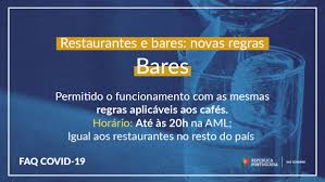 As instalações desportivas em funcionamento devem ser higienizadas segundo as regras gerais. Republica Portuguesa On Twitter Ha Novas Regras Para Restaurantes E Bares No Processo De Desconfinamento Saiba O Que Mudou Em Https T Co E2yguj2qwr Covid19 Covid19pt Https T Co 7gqqqhjabg