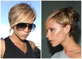 Her nickname was posh spice when she joined the spice girls. Victoria Beckham Short Hairstyles Front And Back Kurze Blonde Frisuren Pinterest Frisuren Kurze Haare Ruckansicht