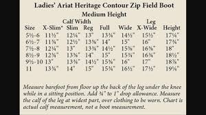 53 Extraordinary Ariat Riding Boots Size Chart
