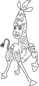 Do you like to color online? Coloring Pages Marty From Madagascar Coloring Pages