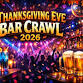 Hoboken Official Thanksgiving Eve Bar Crawl 2026