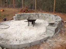 This time on using cinder blocks to build steps. Stone Veneer Fire Pit Patio 11 Steps With Pictures Instructables