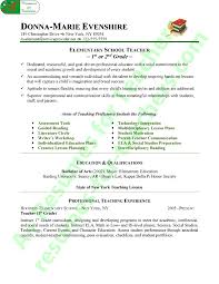 Adaptable examples, templates and formatting tips to create a resume that gets noticed. Elementary Teacher Resume Sample