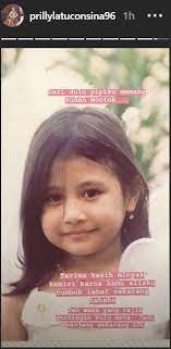 Umur 24 tahun) adalah seorang aktris, presenter, personaliti televisi, dan penyanyi berkebangsaan indonesia, asal tangerang. Jangan Dibully Pipi Prilly Latuconsina Sudah Tembam Dari Kecil