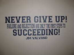 Never Give Up Jim Valvano Motivating Quote By Fancywallstickers Never Give Up Quotes