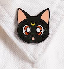 #sailor moon #sailor moon fanart #sailor moon luna #luna #luna sailor moon #i have had a might need!!! Sailor Moon Luna Enamel Pin Badge