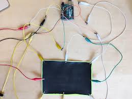 Graphite powder can be mixed with a binder such as acrylic glaze to make a conductive paint that can be used in solar and battery projects. Github Aatishb Diytouchpad Diy Touch Interface Built With Conductive Materials Such As Conductive Paint
